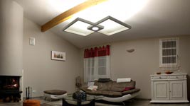 build a modern led ceiling