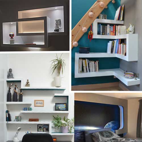 photo diy designer shelves